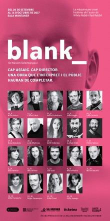 BLANK, una comèdia participativa de  Nassim Soleimanpour