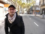 I Mostra de Cultura Catalana a Uruguai  Alejandro Martínez en el seu primer dia a Montevideo