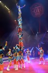 5è Festival Internacional del Circ --Elefant d'Or-- Ciutat de Figueres Troupe Nomuna · volteig acrobàtic · Mongòlia (Espectacle vermell)