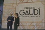 VIII Premis Gaudí Sílvia Quer i Francesc Orella lliuren el Premi a la millor pel·lícula per a televisió a 13 dies 