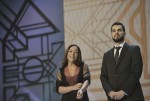 VIII Premis Gaudí David Victori i Lluisa Castell lliuren el Premi als millors efectes visuals
