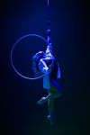 5è Festival Internacional del Circ --Elefant d'Or-- Ciutat de Figueres Alexandra Levitskaya - hula hop aeri - Rússia