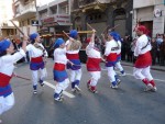 I Muestra de Cultura Catalana en Uruguay  23/04 - Ball de bastons en las calles de Montevideo