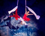 Gran Circo de Navidad de Girona sobre hielo 3 Evgenia & Stanislav - Cintas aereas - Rusia