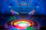 7è Festival Internacional del Circ Elefant d'Or Vista interior de la carpa amb visibilitat total. Capacitat per a 2.200 espectadors