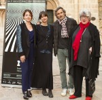 REC11. Festival Internacional de Cine de Tarragona 29/04/11 - La actriz Nora Navas con el jurado de Opera Prima (inauguración)