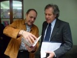 I Muestra de Cultura Catalana en Uruguay  17/04 - Pere Camps con Luis Almagro, Ministro de Relaciones Exteriores 
