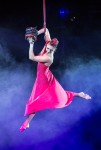 3er Festival Internacional del Circo Ciudad de Figueres Tatiana Ozhiganova. Cintas con concertina. Rusia