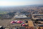 3er Festival Internacional del Circo Ciudad de Figueres Vista aérea de las instalaciones